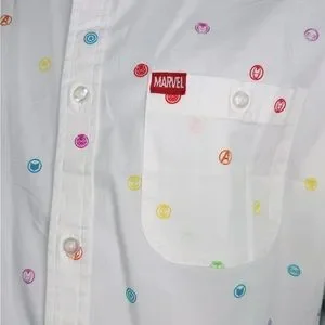 Marvel | Shirts | Marvel Button Up Dress Shirt | Poshmark